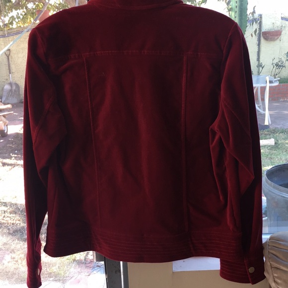 Velvet jacket - Picture 4 of 4